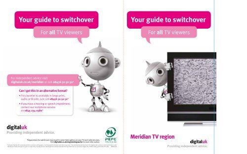 Your guide to switchover - Digital UK