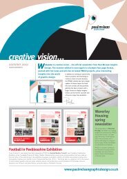 creative vision... issue 7 - Paul McLean Graphic Design