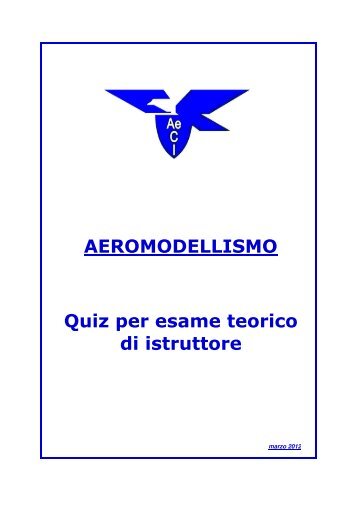 aeromodellismo-corso-istruttori-quiz-teoria - Aero Club d'Italia