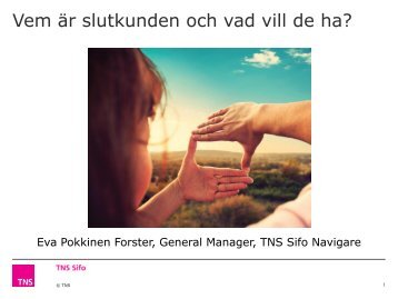 Vem Ã¤r slutkunden och vad vill de ha? - IDG