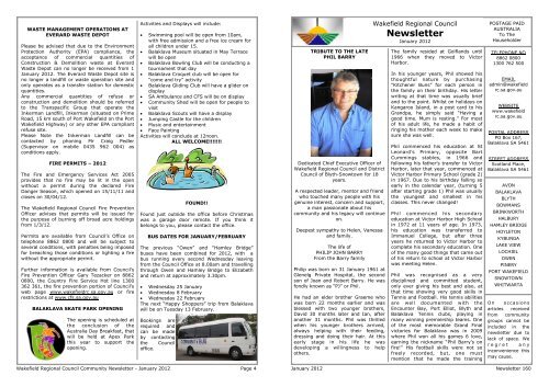 January 2012 Newsletter - Wakefield Regional Council - SA.Gov.au