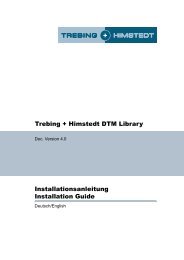Trebing + Himstedt DTM Library Installation Guide