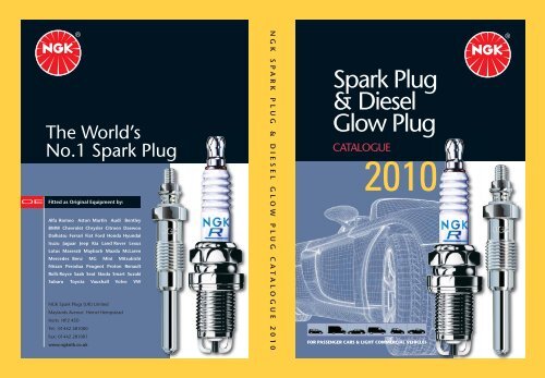 Yellow NGK B2-LM Spark Plug 1147 