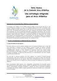 Una estrategia integrada para el Arco AtlÃ¡ntico - Arc Atlantique