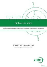 Biofuels in ships - Zero