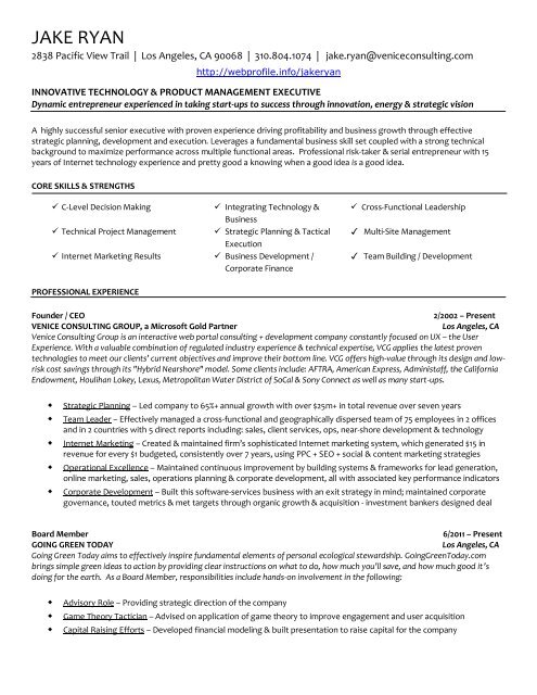 Resume - PDF - Webprofile.info