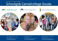 Vakantierooster 2011-2012 - Carmelcollege Gouda