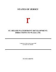 St. Helier Waterfront Development - directions to ... - States Assembly