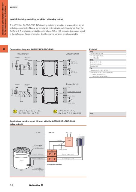 ÐÐ°ÑÐ°Ð»Ð¾Ð³ Weidmuller: Electronics - Analogue Signal Conditioning