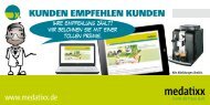 KUNDEN EMPFEHLEN KUNDEN - Medatixx