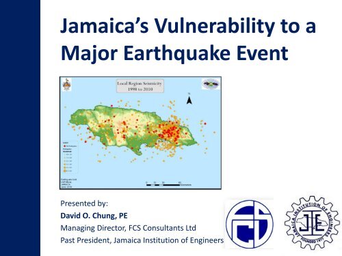 Jamaica's Vulnerability to a Major Earthquake Event