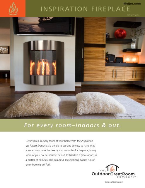 Inspiration Fireplace Meijer