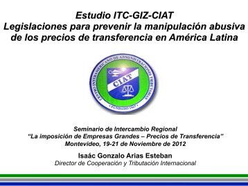 Precios de Transferencia en AL - International Tax Compact