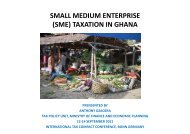SME Taxation in Ghana - International Tax Compact