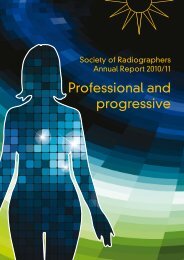 Professional and progressive - Society of Radiographers