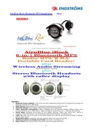 AiroBlue iRock 6-in-1 Bluetooth MP3