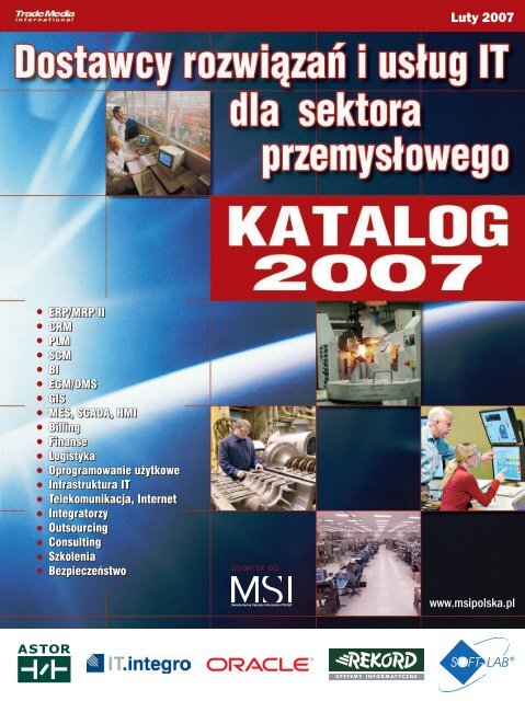 Firmy consultingowe i szkoleniowe Raport MSI maj ... - MSI Polska
