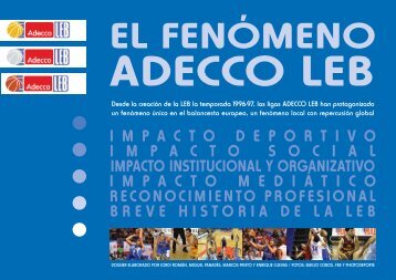 El FenÃ³meno Adecco LEB - Federacion EspaÃ±ola de Baloncesto