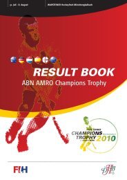 Final Results Book - International Hockey Federation