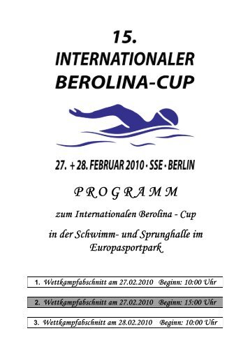 2 - Berolina-Cup