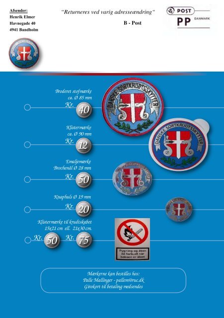 Krudtslam Nr.4-2006 - Forbundet Af Danske Sortkrudtskytteforeninger