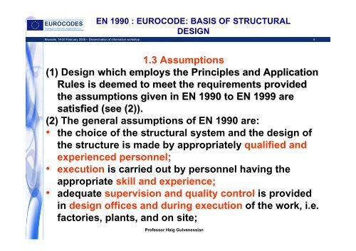 Eurocodes Background And Eurocodes Background And