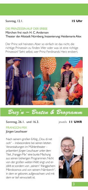 Programm Januar-April 2014 - Tassilo-Theater und Mühlentheater