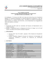 acta comisión regional de estadísticas - INE ANTOFAGASTA