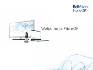 Welcome to FibreOP - Bell Aliant