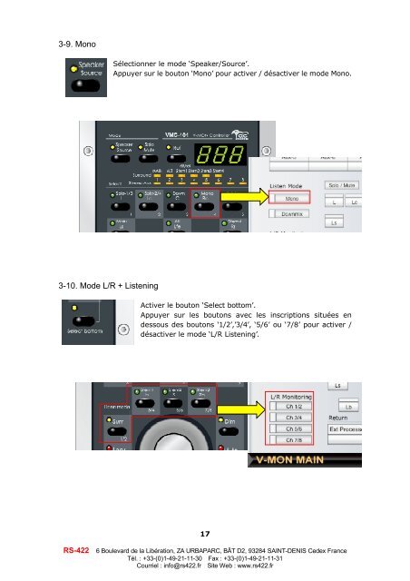 ContrÃ´leur VMC-101 V-Mon Manuel d'Utilisation