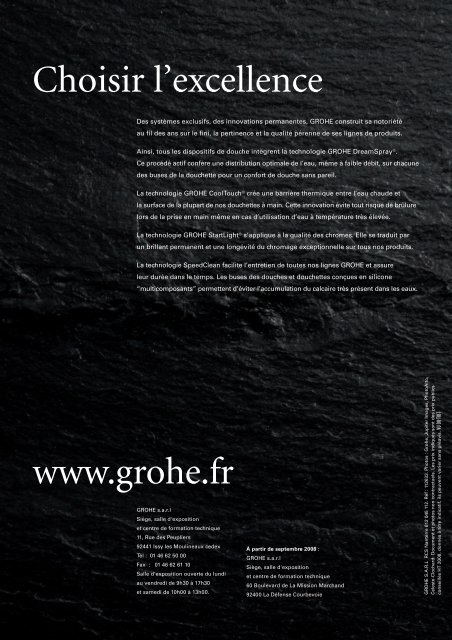 GROHE brochureA4:Mise en page 1 - GROHE - Robinetteries, salle ...