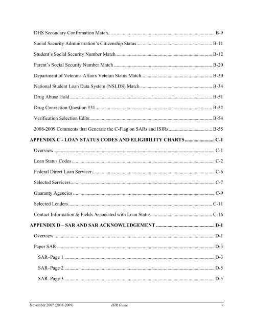 ISIR Guide - FSAdownload.ed.gov - U.S. Department of Education