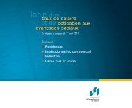 Taux de salaire en vigueur au 1er mai 2011 - Sqc.ca