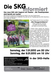 2011-10-31 Ausgabe 24.indd - SKG Ober-Mumbach