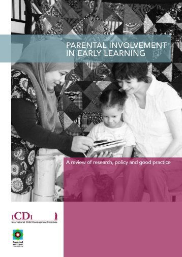 parental involvement in early learning - Bernard van Leer Foundation