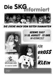 Ausgabe 2007/11 - SKG Ober-Mumbach