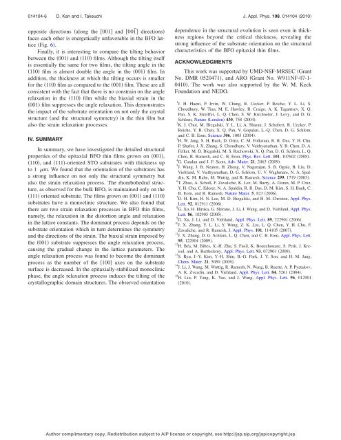 Effect of substrate orientation on lattice relaxation of epitaxial ...
