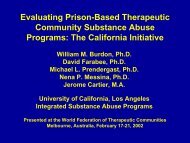 Males Females - UCLA Integrated Substance Abuse Programs