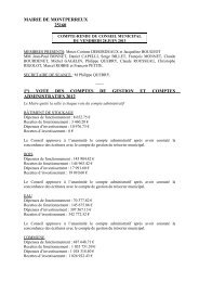 mairie de montperreux 25160 1Â°) vote des comptes de gestion et ...
