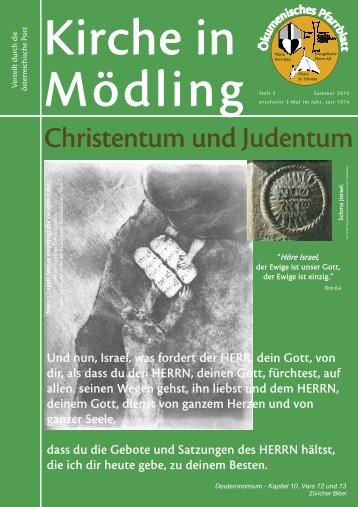 Christentum und Judentum - bgmweb.at