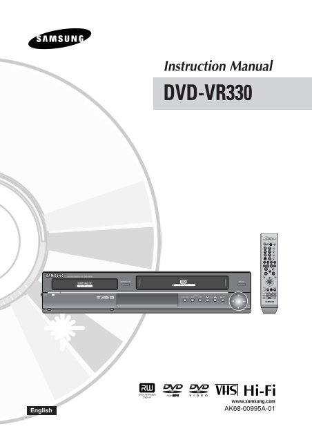 Samsung DVD-VR330 Manual