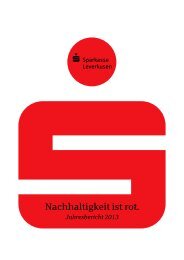 Jahresbericht 2012 - Sparkasse Leverkusen