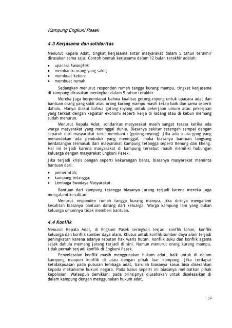 Profil kampung-kampung di Kabupaten Kutai Barat - Forest Climate ...