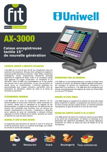 Documentation AX-3000 -  FIT