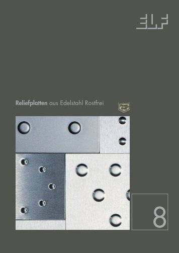 Reliefplatten aus Edelstahl Rostfrei - Fielitz GmbH Leichtbauelemente