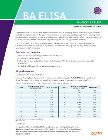 Bordetella avium Antibody ELISA