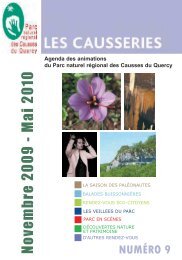 les causseries - Comité départemental du tourisme du Lot