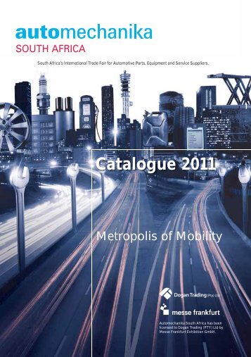 Catalogue 2011 - Automechanika