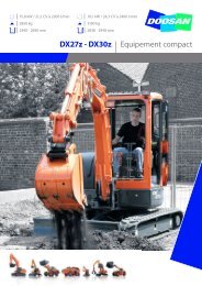 DX27z - DX30z | Equipement compact - Applications services