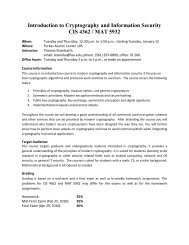 Recreational Mathematics - Department of Mathematical